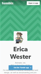 Mobile Screenshot of erica-wester.com